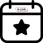 Home 14 TikTok Live APK icon for hosting and scheduling live events